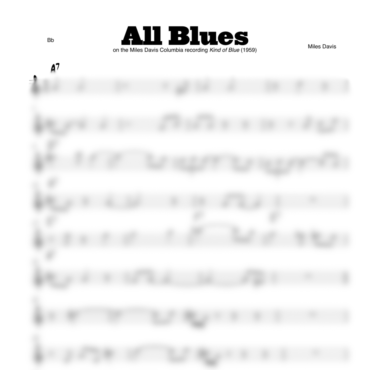 All Blues – Miles Davis